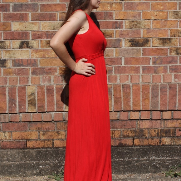 spense - Red Maxi Dress (Size Missy M) - Picture 2 of 3